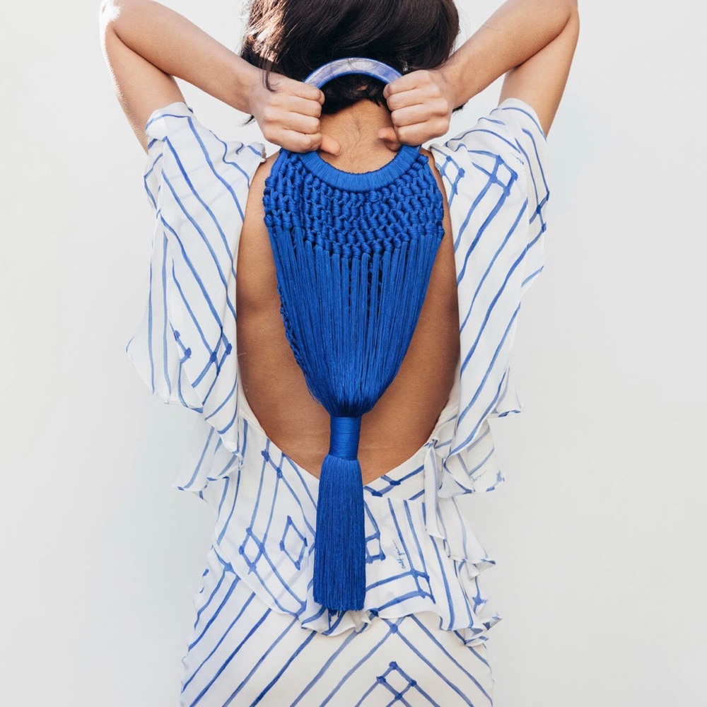 Cult Gaia fringe bag